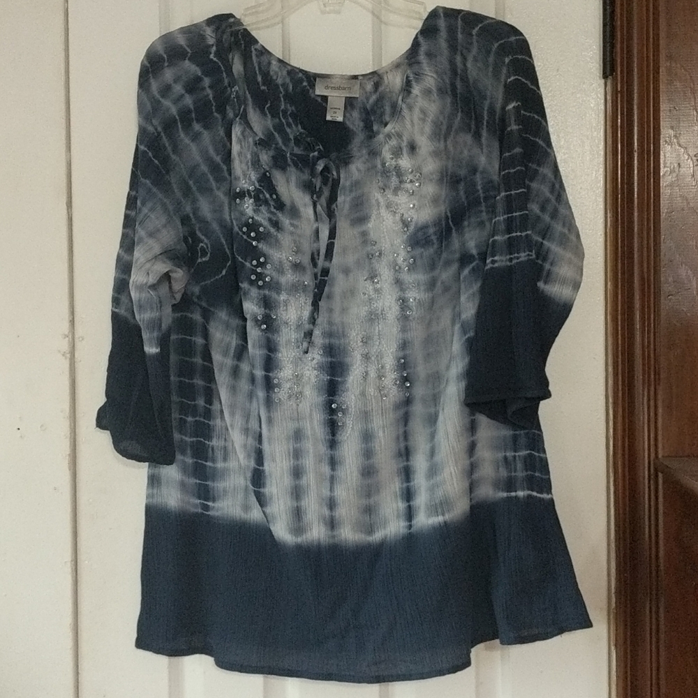 Tie dye blouse